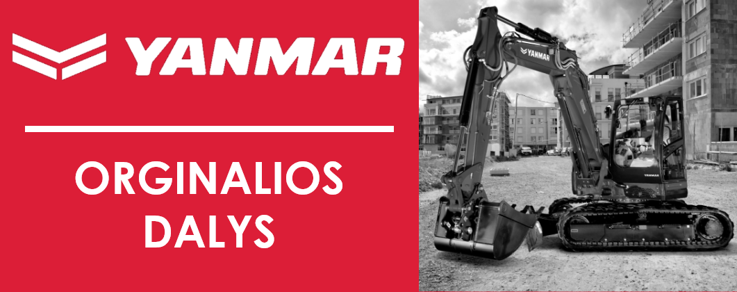 Yanmar orginalios dalys